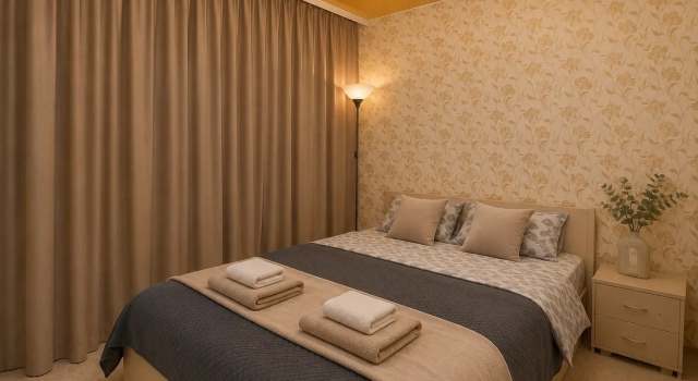 Ne Vopros dlya bol'shogo kolichestva gostej Flat, Prenota Appartamento Hotel a Cherepovetsky District con parcheggio, Parcheggio
