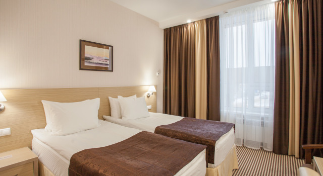 Четырёхместный номер Семейный Двухкомнатный Bishotel