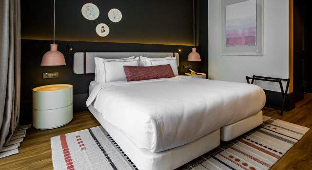 Двухместный номер NEO Comfort с видом на город NEO Kazan Palace by Tasigo