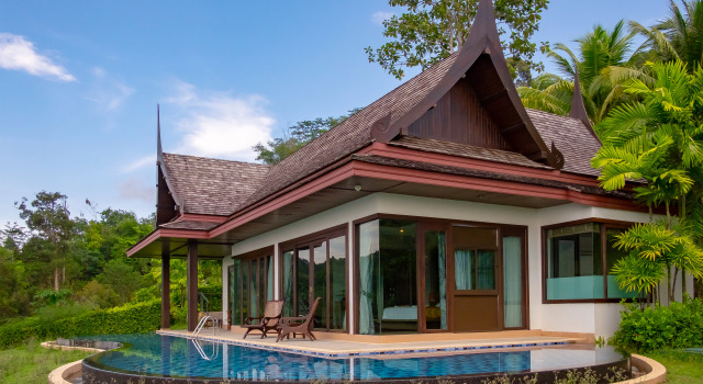 Ocean view Villa with Infinity Pool & King-bed	, Забронировать Вилла Пхукет Таун остров Пхукет