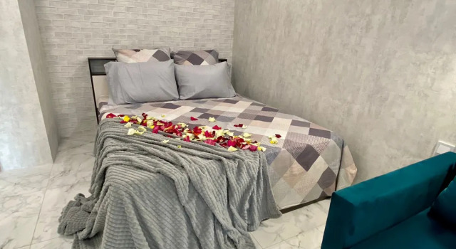 Двухместные апартаменты с балконом и с видом на город Квартира Панорама