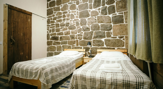 Standard Twin room with view Wine Space Glamping