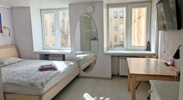 Antresol Apartments 3, Rezervovat Apartmán Vasileostrovskiy district Petrohrad, poblíž Yubileyny Sports Complex