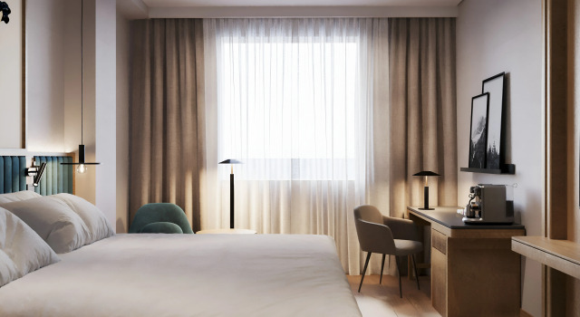 Двухместный номер Superior с видом на горы Отель Radisson Blu Hotel, Almaty Airport