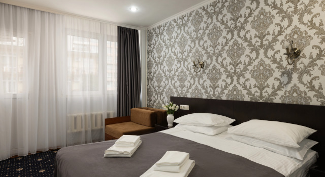 Двухместный номер Comfort с балконом и с красивым видом из окна Отель Kiparis Resort by Stellar Hotels Adler