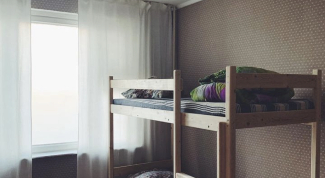 Кровать в общем номере Хостел Surf Hostel VDNH
