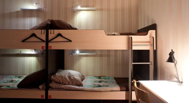 (camerata femminile) letto in camerata con vista Lodging houses Infinity