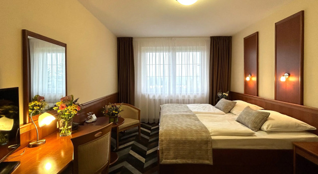 Одноместный номер Standard с красивым видом из окна Отель PRIMAVERA Hotel & Congress centre