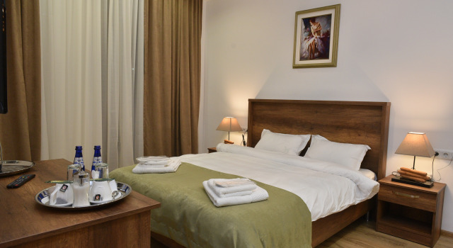 Двухместный номер Standard с балконом и с красивым видом из окна Hotel King Tom