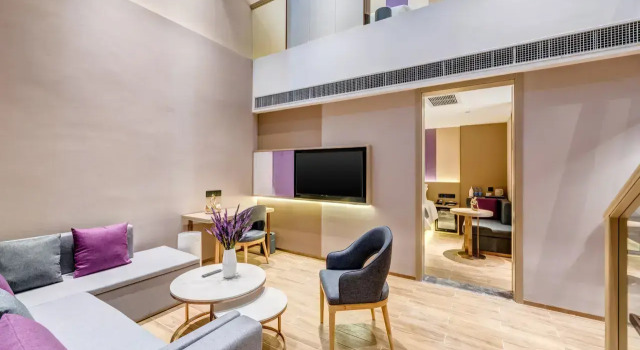 Семейный люкс с видом на город Отель Lavande Hotel(Beijing Universal Resort,Tongzhou,Beijing)