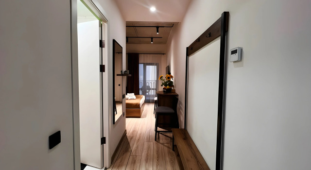 Økonomi- dobbelt etværelseslejlighed med altan Rooms Apart Hotel By RED Hotel