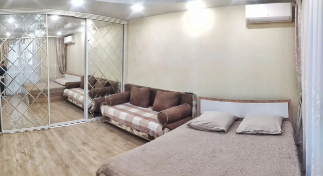 Na Ignatyevskom Shosse 14/9 Flat, Rezervovat Apartmán Hotely v Amurská s parkováním, Parkování