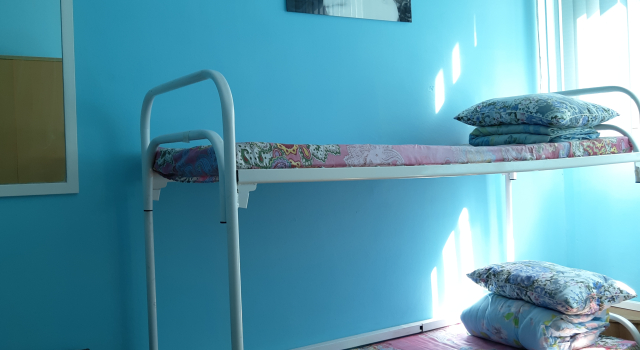 (camerata maschile) letto in camerata con vista Primavera Hostel
