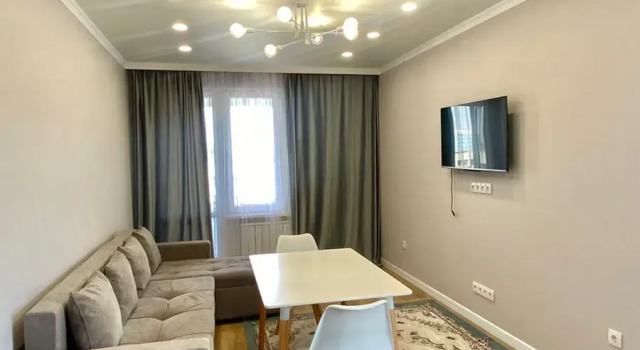 Prostornaya 2-komnatnaya v ZHk Auezov City Luxe 94 Flat, Rezervovat Apartmán Almaty Kazachstán