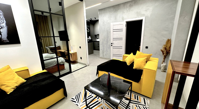 Апартаменты Luxury с красивым видом из окна Апартаменты Almatau Astana