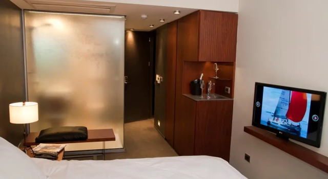 Двухместный номер Standard с балконом и с видом на город Hotel Ismael - Lastarria