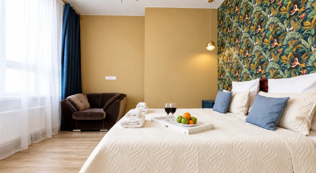 Four Seasons Premialnye s Kofemashinoj i Massazherom Apartments, Reserva ahora Apartamento Oktyabrsky district 