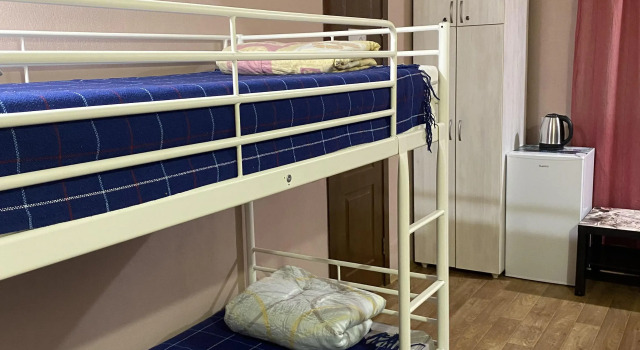 Кровать в общем номере Хостел Aprt Studio Temis
