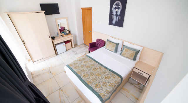 Двухместный номер Deluxe с балконом и с видом на город My Home Hotel Antalya City Center