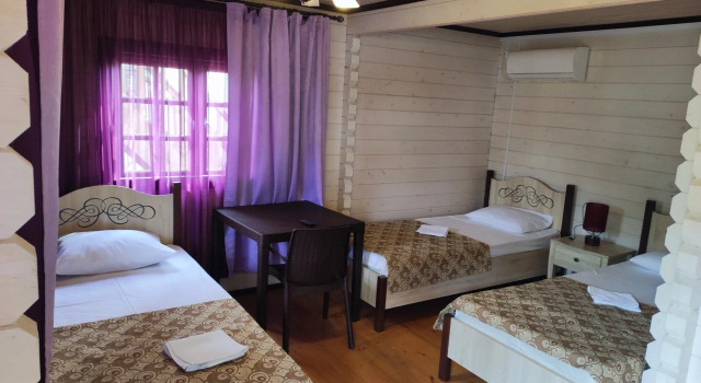 Трёхместный номер Economy Мансарда рядом с пляжем Гостевой дом  Omega Guest House
