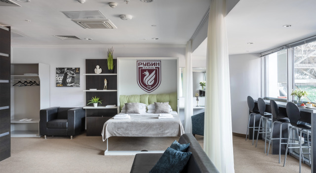 Двухместный номер Deluxe с балконом Отель People Stadium