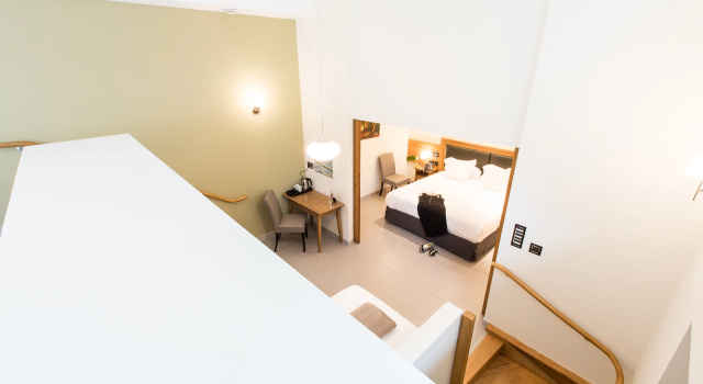 Люкс Business с видом на город Отель Hôtel Spa Marotte