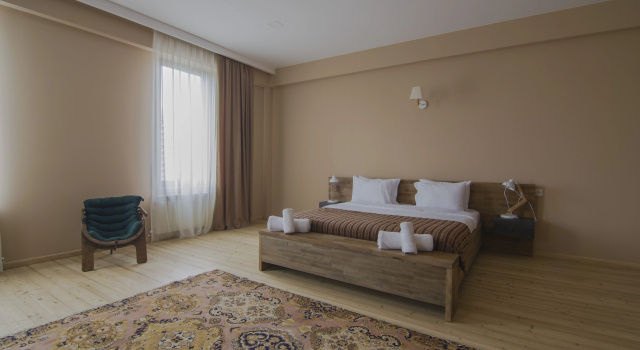 Двухместный номер Deluxe с балконом и с красивым видом из окна Отель Boutique Biotel