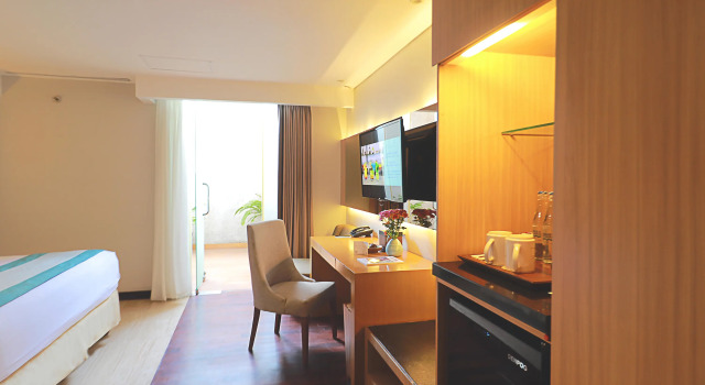 Двухместный номер Superior Цокольный этаж Отель de Vins Sky Hotel Seminyak