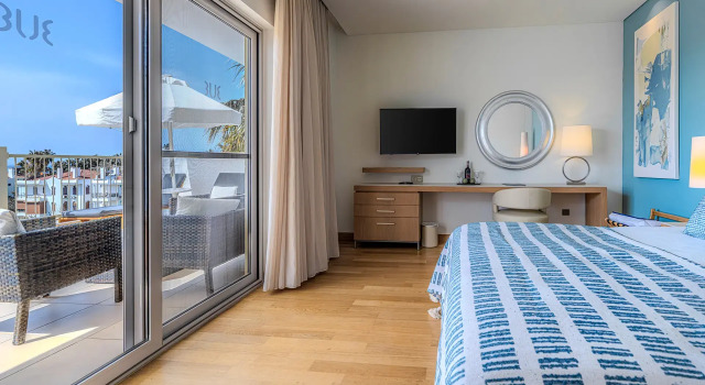 Люкс с джакузи с балконом и с красивым видом из окна Отель Tui Blue Barut Andız-All Inclusive-Adults Only