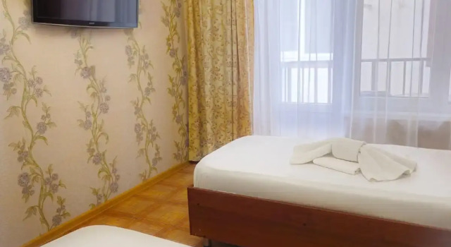 Двухместный номер Comfort с балконом и с красивым видом из окна Гостевой дом У Друзей