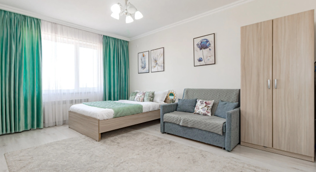 Kvartira Svetlaya , Uyutnaya Kvartirka Flat, Rezerwuj Apartament Astana Kazachstan