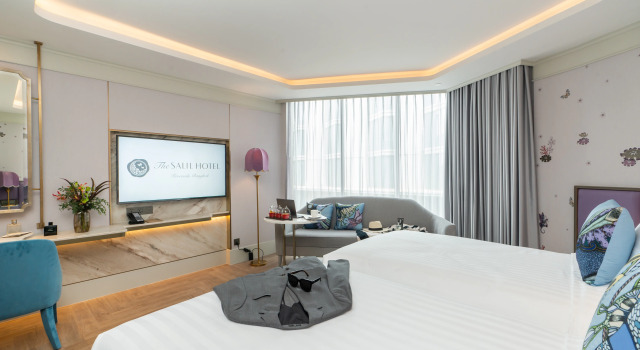 Двухместный номер Deluxe с видом на реку Отель The Salil Riverside Bangkok