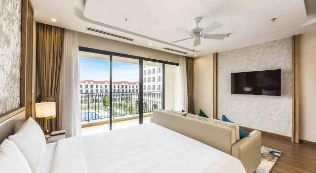 Люкс-студио с балконом Отель Vinholidays Fiesta Phu Quoc