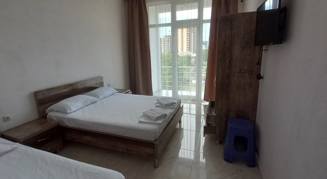 Трёхместный номер Superior с балконом и с красивым видом из окна Guest House Marineza