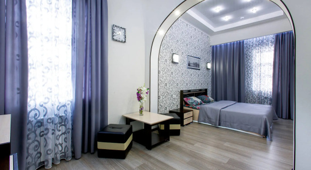 Люкс №4 с 2 комнатами Отель Flat Luxe