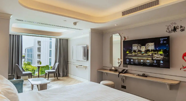 Двухместный номер c 1 комнатой с видом на реку Отель The Salil Riverside Bangkok
