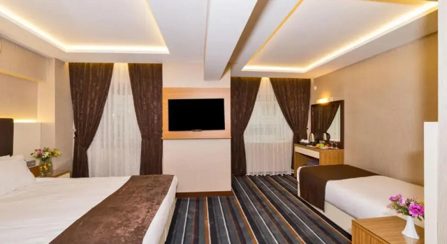 Трёхместный номер Standard с красивым видом из окна Bergama Hotel Old City