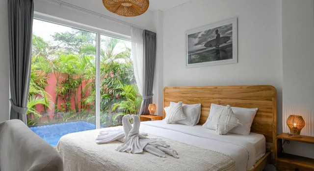 1 BR Private Pool Polly Villa, Rezervovat Vila Chaty v Bali, Chalupa