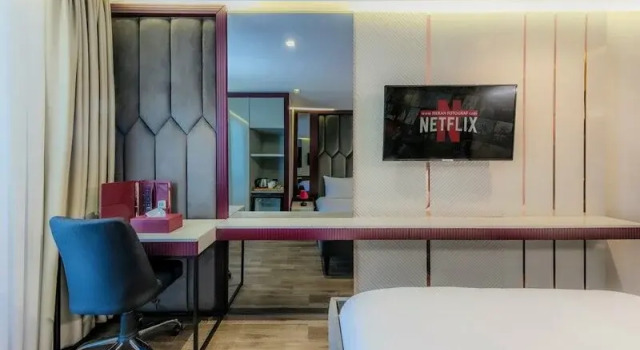 Одноместный номер Deluxe с балконом и with beautiful view Heaven Premium Hotel Restaurant & Airport Shuttle