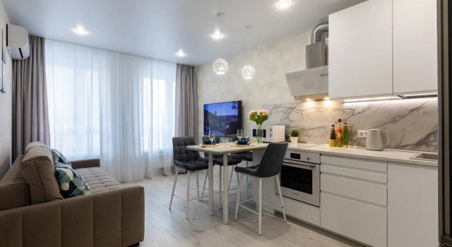 Sutki Ufa na Rikharda Zorge 67/2 278 Apartments, Rezervovat Apartmán Hotely v Bashkortostan s parkováním, Parkování