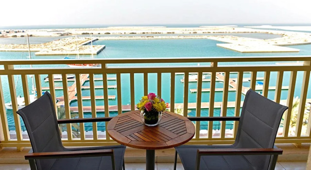Апартаменты с 2 комнатами с видом на гавань Jannah Hotel Apartments & Villas