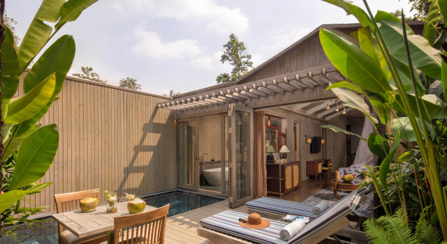 Двухместная Villa Pool Garden Курортный отель An Lam Retreats Saigon River