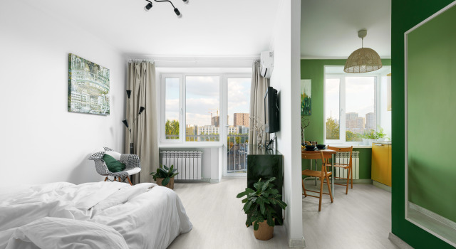 Ot Estetik Haus v 5 Minutah ot Metro s Vidom na Siti Flat, Rezervovat Apartmán Filevsky Park ZAO Area