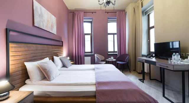 Двухместный номер Делюкс с видом на город GALLERY INN (ГАЛЕРЕЯ ОТЕЛЬ)