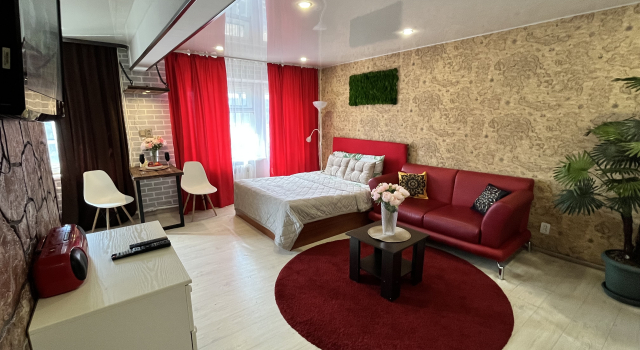 Na Engelsa 7 Flat, Rezerwuj Apartament Hotele w Republika Komi z parkingiem, Parking