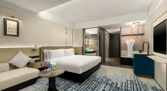 Двухместный номер Standard с видом на город Отель Crowne Plaza Beijing Tongzhou by IHG