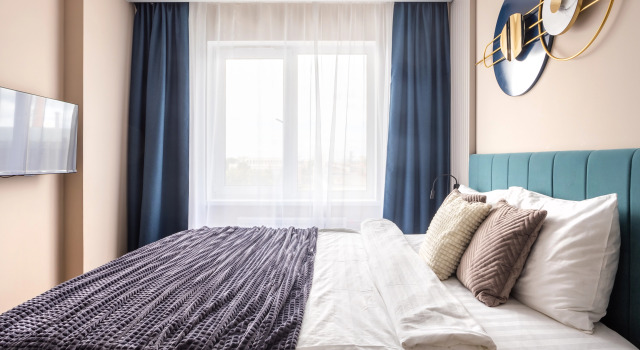 Квартира Kvartirika Light Blue в 2-х минутах от метро., Забронировать Апартаменты/квартира Недорогие отели Кировского района - Санкт-Петербург, недорого