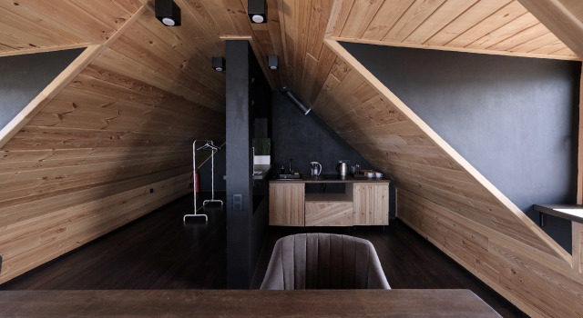 Четырёхместная студия с видом на море Гостевой дом Granin House