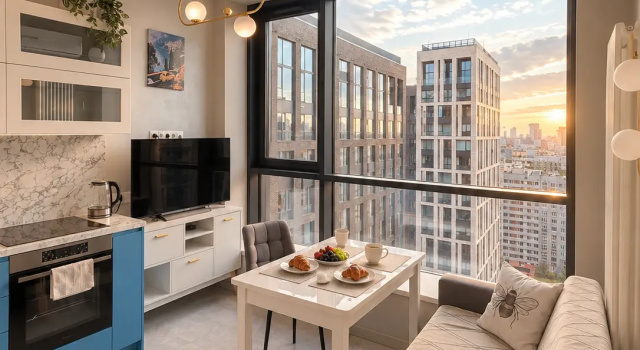 Dizajnerskaya v ZhK Biznes-klassa Flat, Reserva ahora Apartamento Hoteles en Moscú con aparcamiento, Aparcamiento