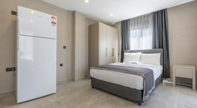 Шестиместный семейный номер Standard с 2 комнатами с балконом Lara Beach Homes